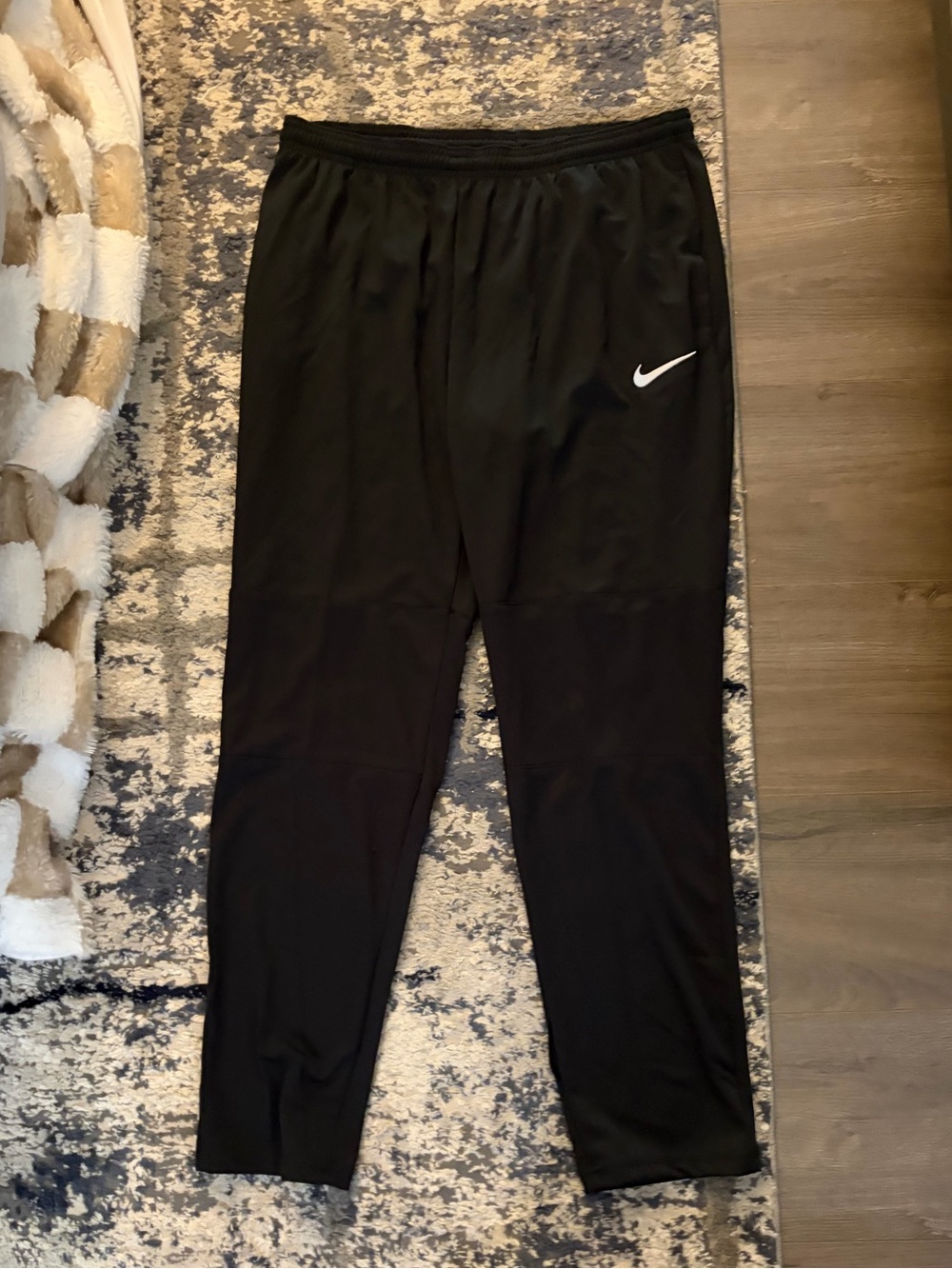 Nike Black Womens' Jogger Sweat Pants with White Swoosh